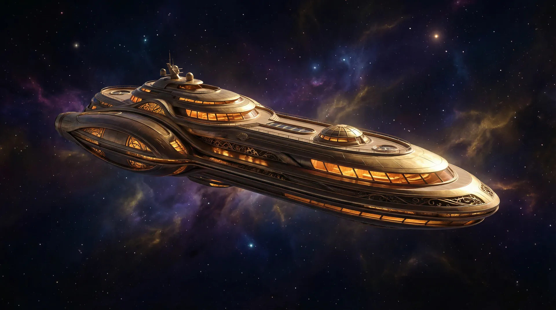 彩票网站VIP俱乐部豪华星舰外观